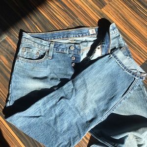 Levi’s 501 SELVEDGE White Oak Denim 27x32